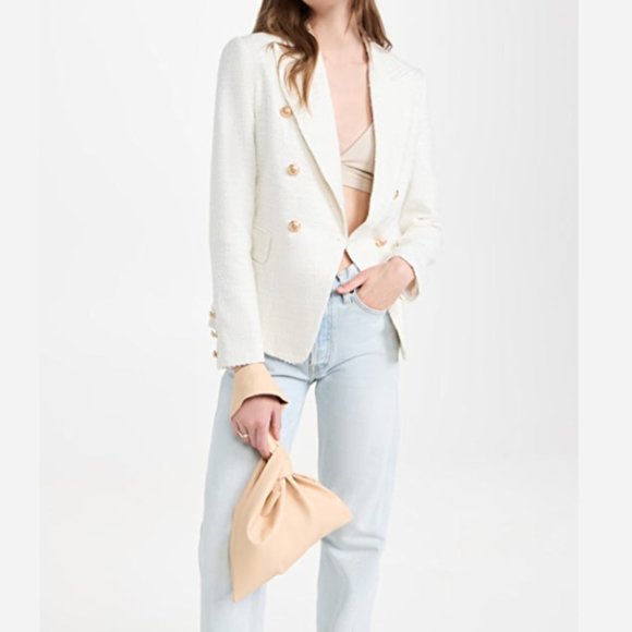 Lioness Palermo Blazer in Cream Size Small - Picture 3 of 7